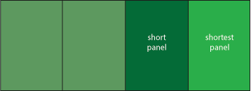 4 panel roll fold open 4 panel roll fold